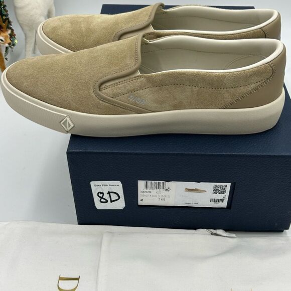 Men’s Dior slip on sneakers size 46 made in Italy - Picture 4 of 12